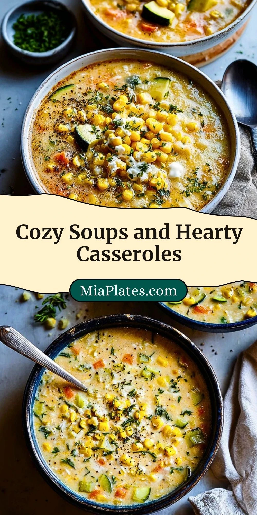 Cozy Soups and Hearty Casseroles (3)