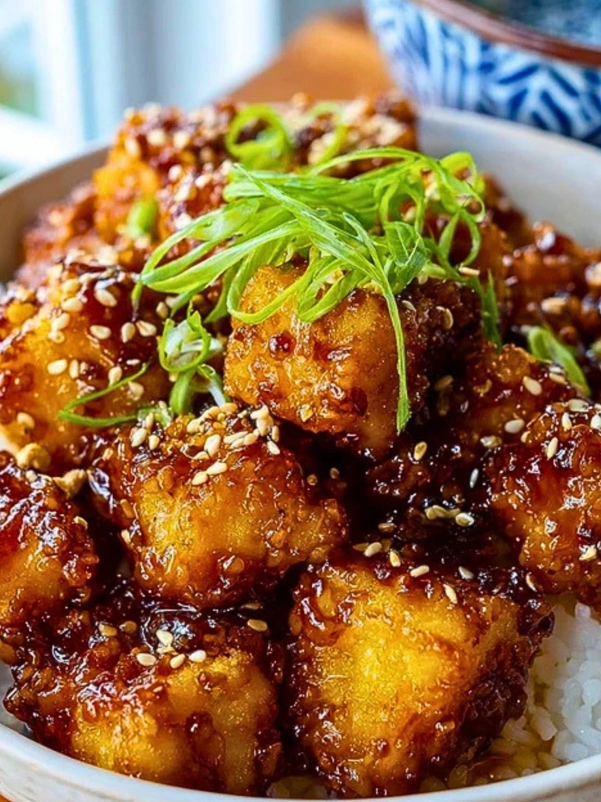 Crispy Honey Garlic Tofu (1)