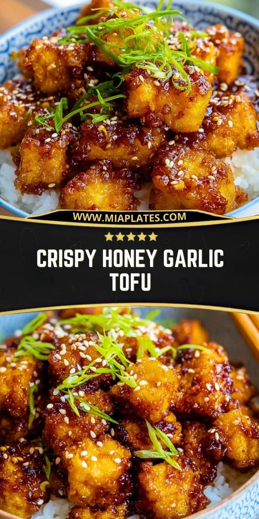 Crispy Honey Garlic Tofu (2)