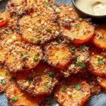 Crispy Smashed Carrots