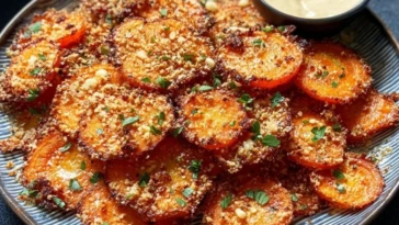 Crispy Smashed Carrots