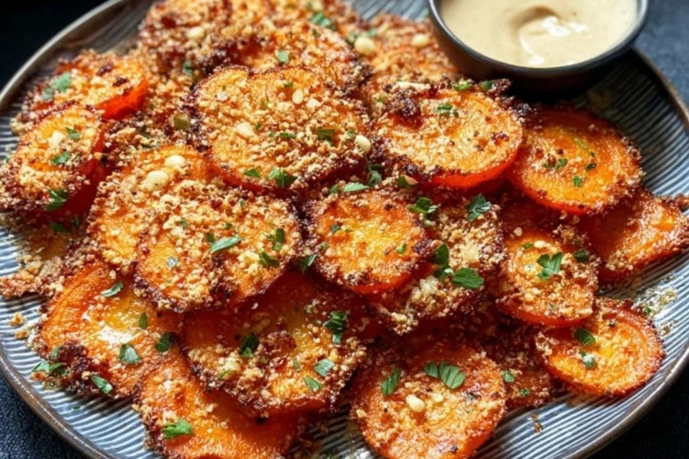 Crispy Smashed Carrots