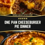 One Pan Cheeseburger Pie Dinner (2)