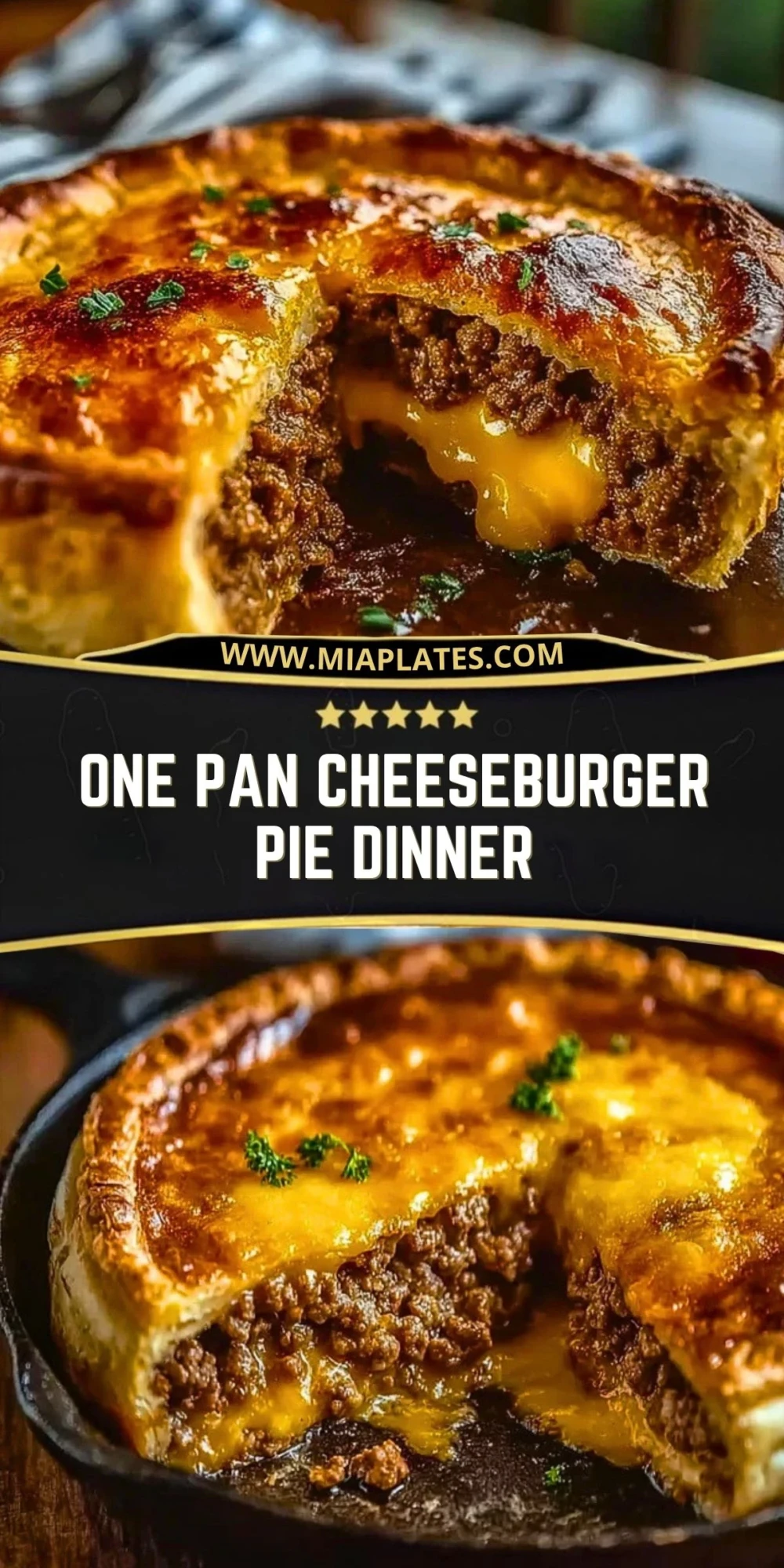 One Pan Cheeseburger Pie Dinner (2)