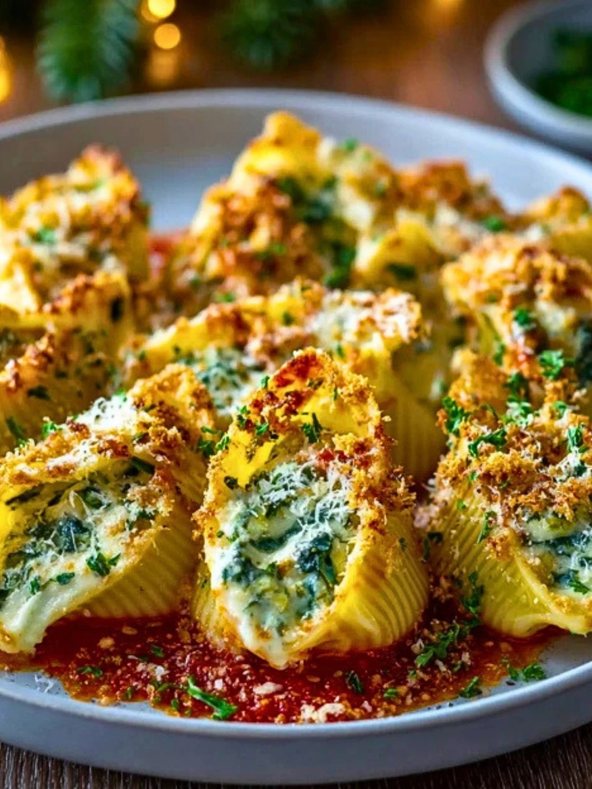 Festive Christmas Stuffed Pasta (1)