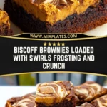 Biscoff Brownies Loaded With Swirls Frosting And Crunch (2)