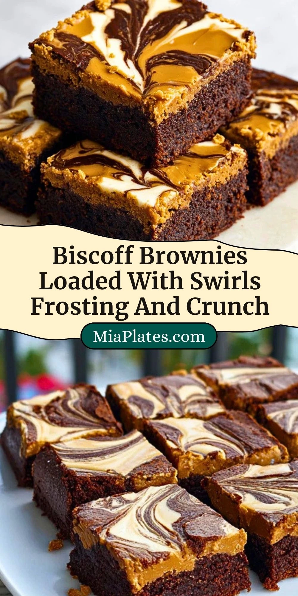 Biscoff Brownies Loaded With Swirls Frosting And Crunch (3)