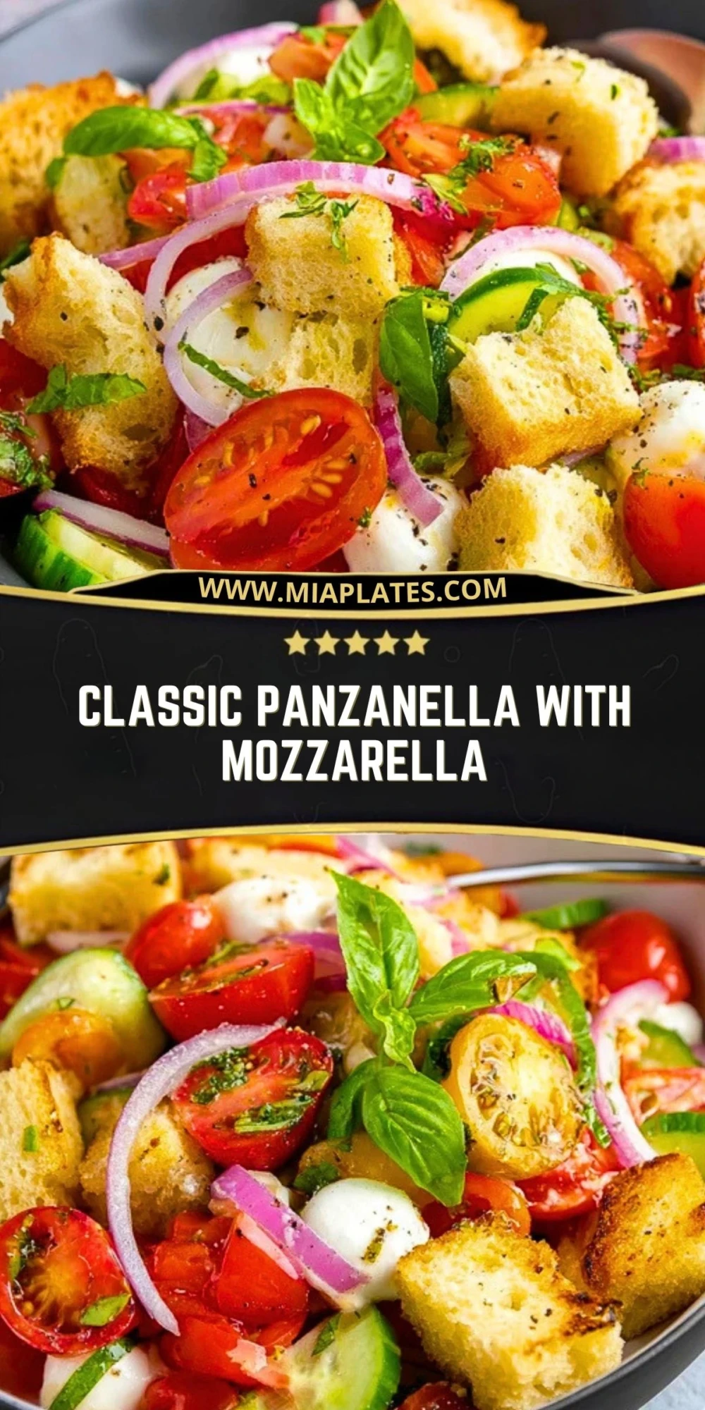 Classic Panzanella with Mozzarella (2)