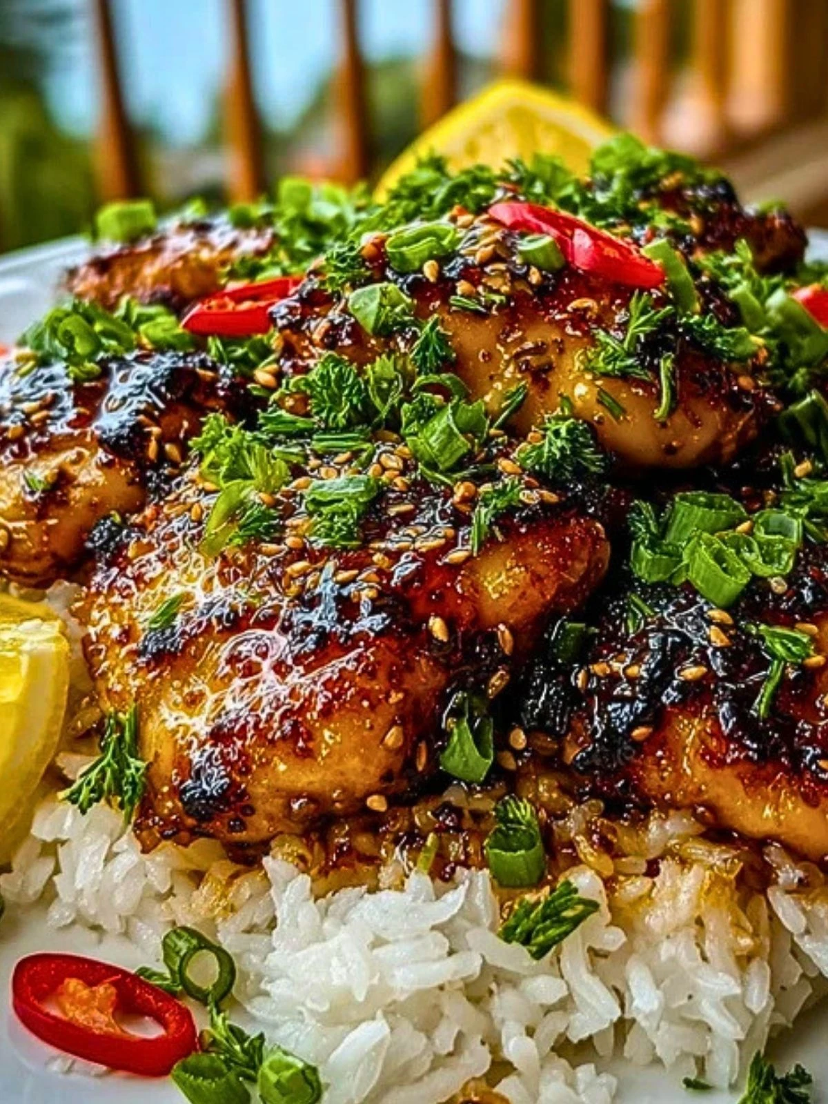 Delicious Hawaiian Chicken with Coconut Rice (1)