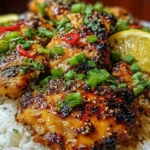Delicious Hawaiian Chicken with Coconut Rice