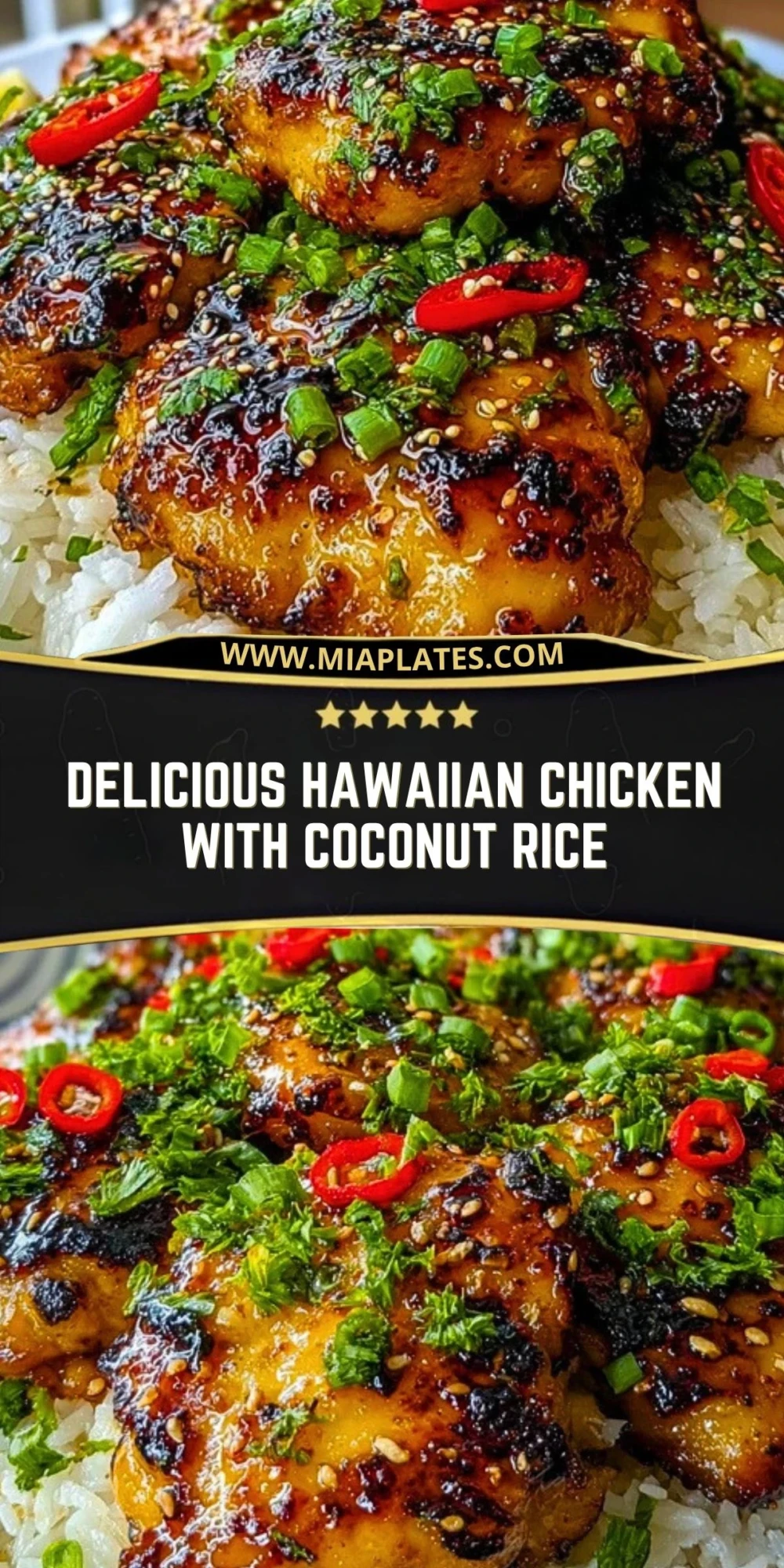 Delicious Hawaiian Chicken with Coconut Rice (2)