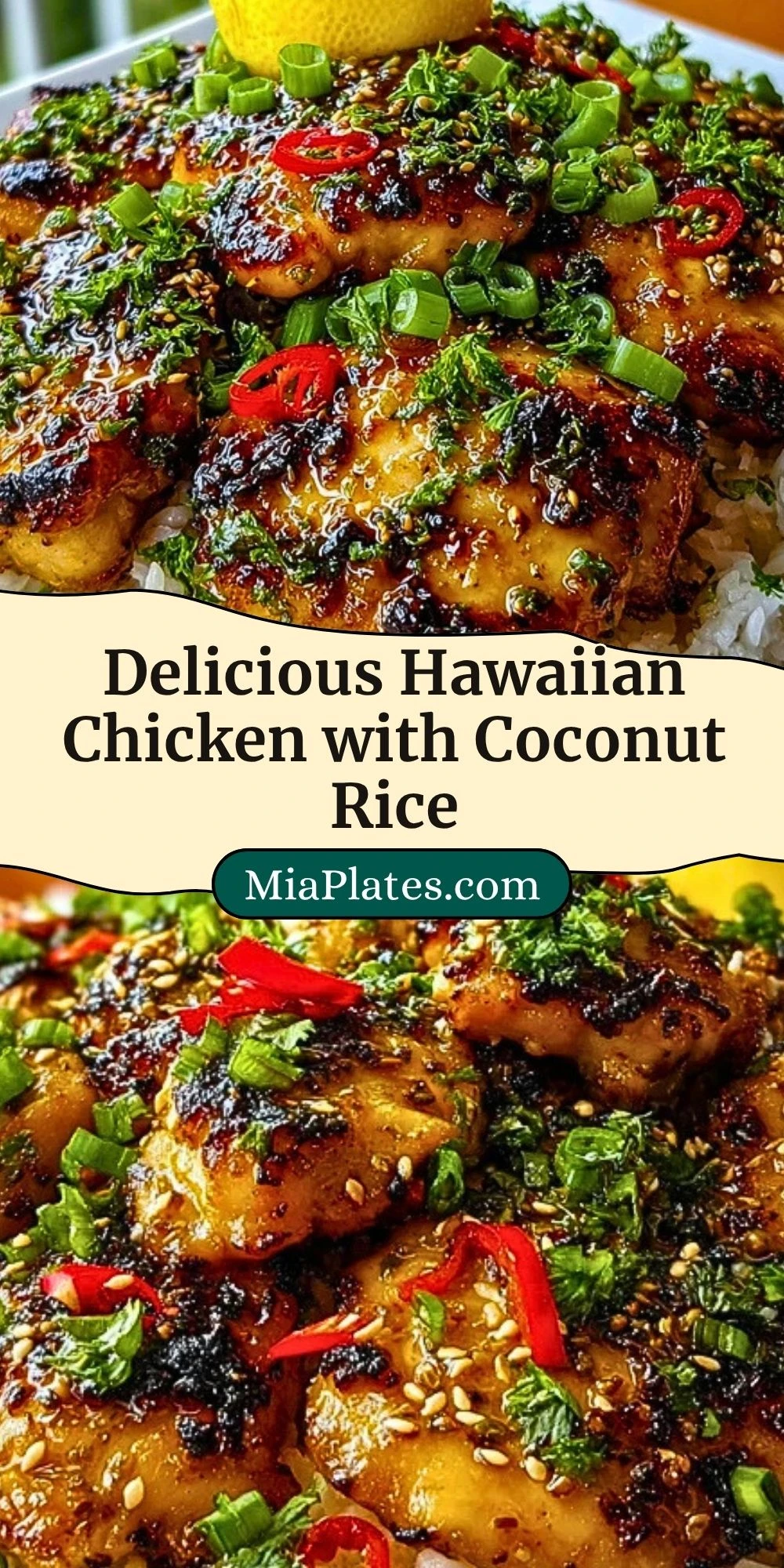 Delicious Hawaiian Chicken with Coconut Rice (3)