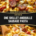 One Skillet Andouille Sausage Pasta (2)