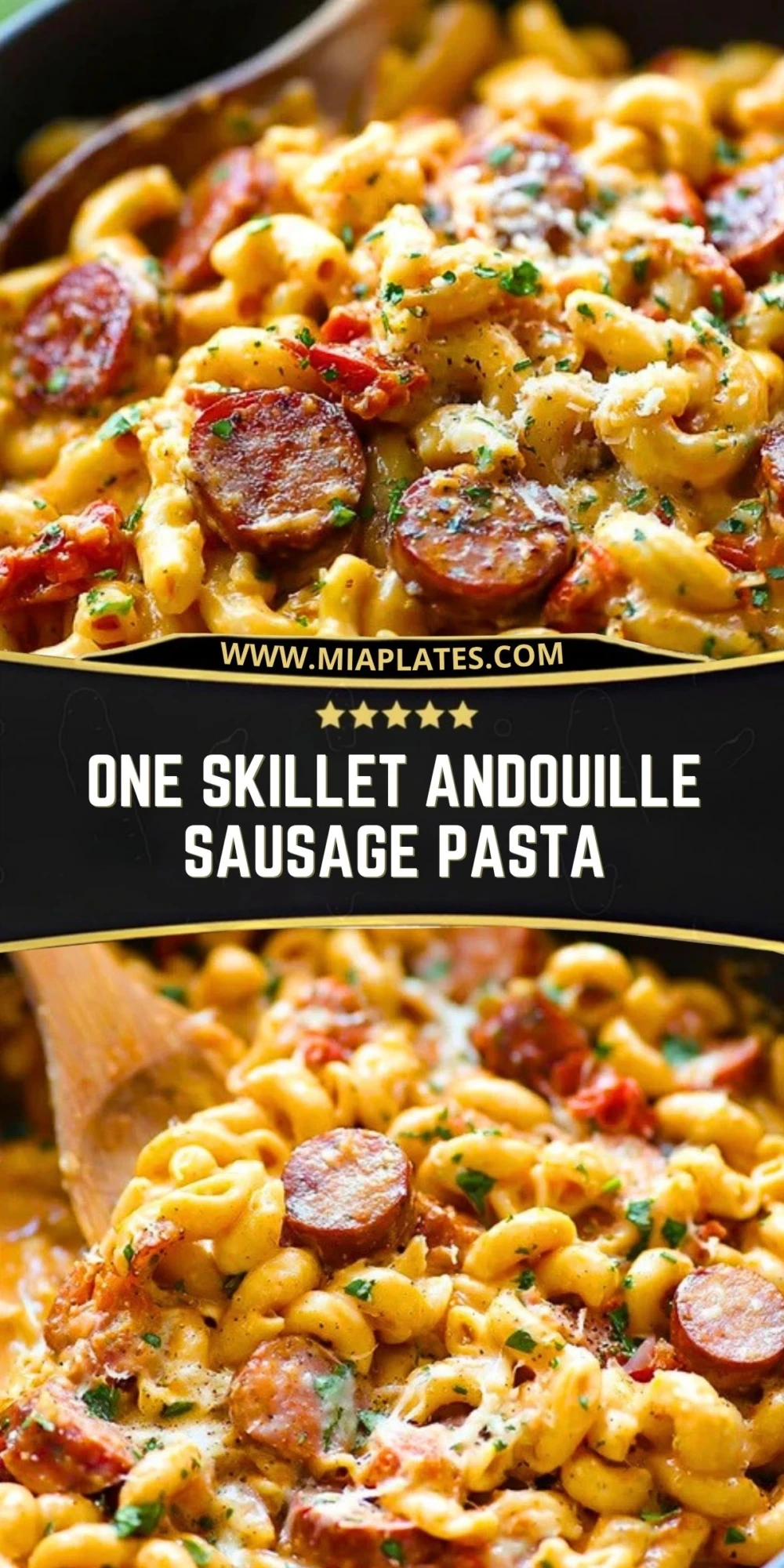 One Skillet Andouille Sausage Pasta (2)
