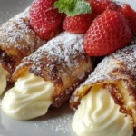 Cheesecake Egg Rolls Dessert