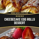 Cheesecake Egg Rolls Dessert (2)