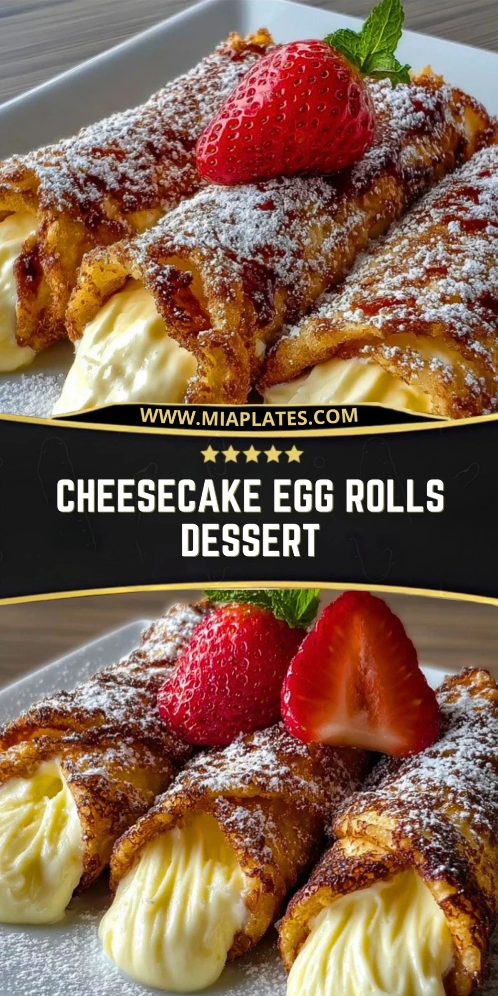 Cheesecake Egg Rolls Dessert (2)
