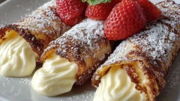 Cheesecake Egg Rolls Dessert