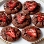 Chocolate Covered Strawberry Cookies