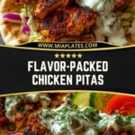 Flavor-Packed Chicken Pitas (2)