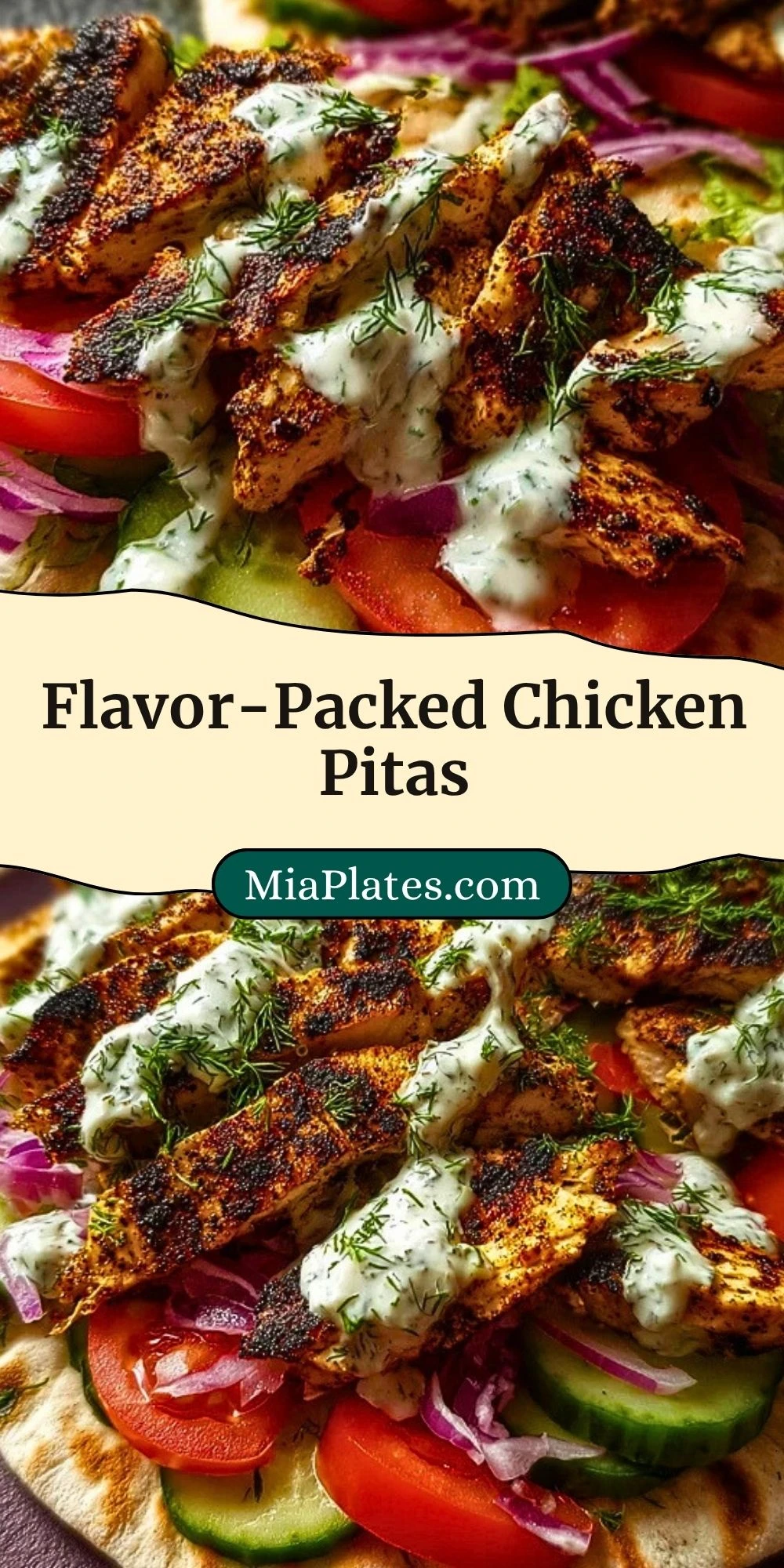 Flavor-Packed Chicken Pitas (3)