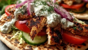 Flavor-Packed Chicken Pitas