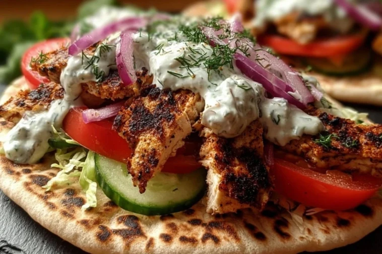 Flavor-Packed Chicken Pitas