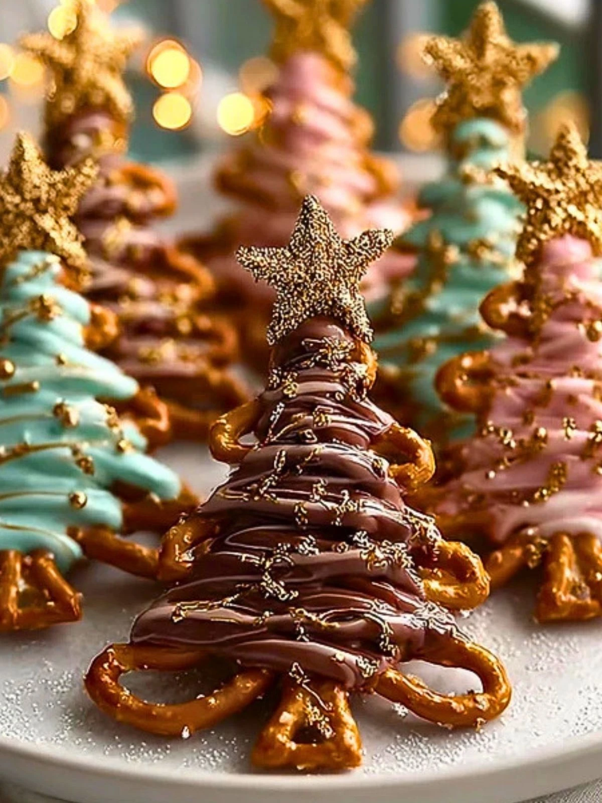 Chocolate Pretzel Trees (1)