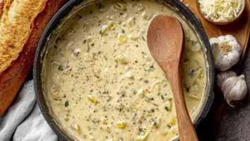 One Pot Garlic Parmesan Sauce
