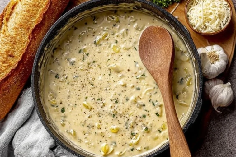 One Pot Garlic Parmesan Sauce