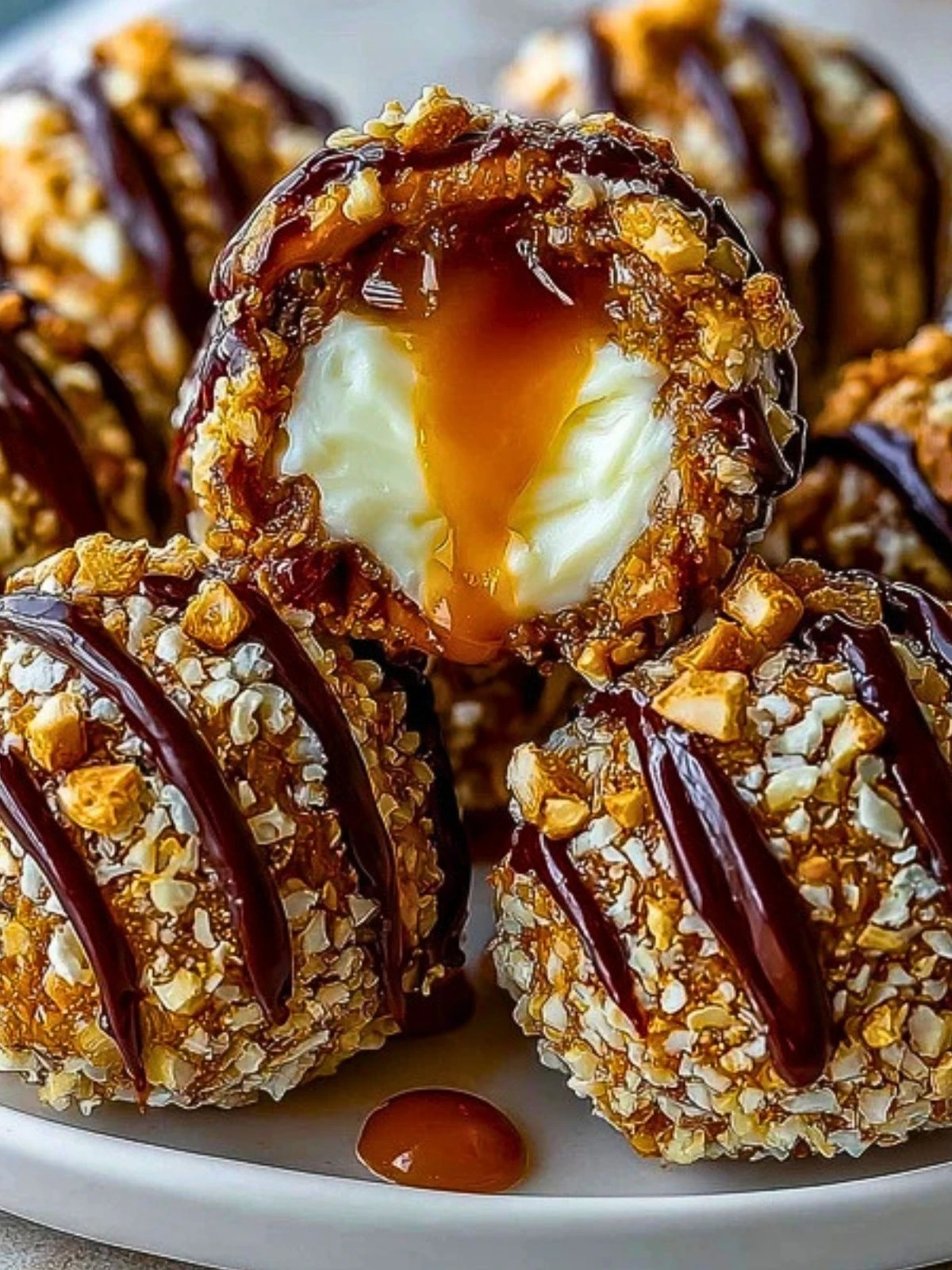 Salted Caramel Pretzel Cheesecake Balls (1)
