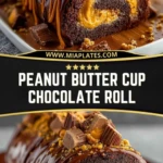Peanut Butter Cup Chocolate Roll (2)