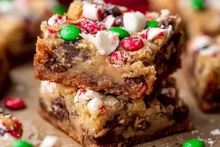 Santa's Trash Cookie Bars