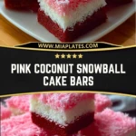 Pink Coconut Snowball Cake Bars (2)