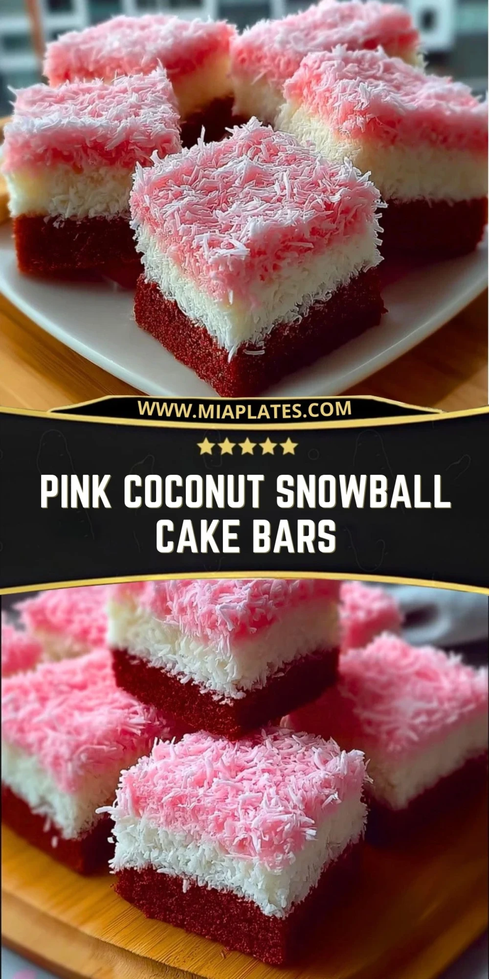 Pink Coconut Snowball Cake Bars (2)