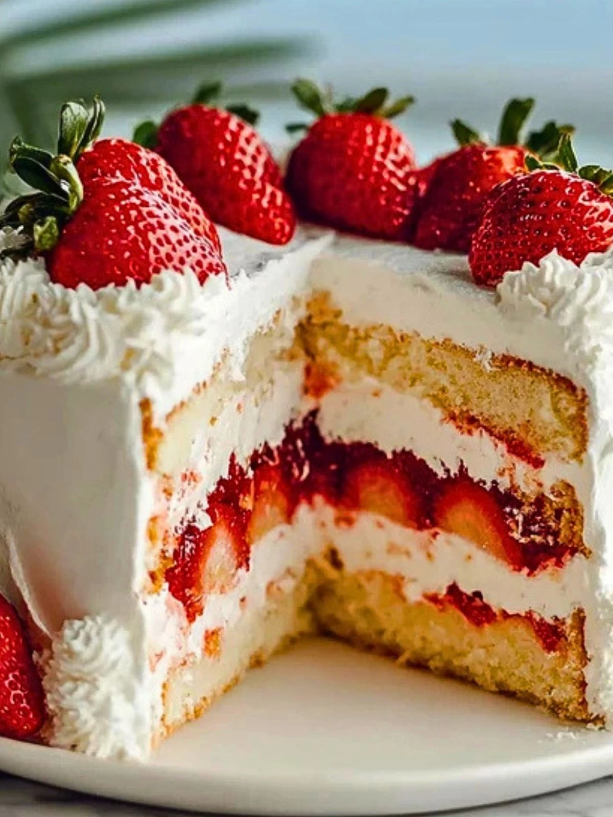 Strawberry Cream Cake (1)