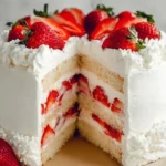 Strawberry Cream Cake