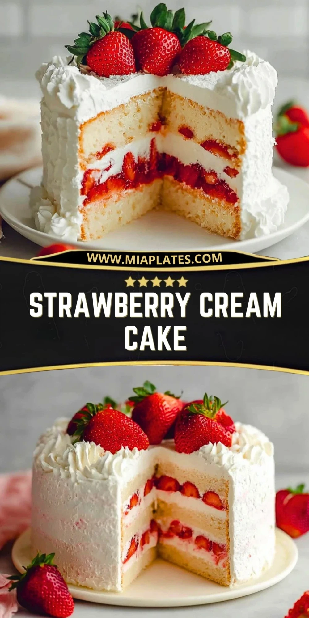 Strawberry Cream Cake (2)