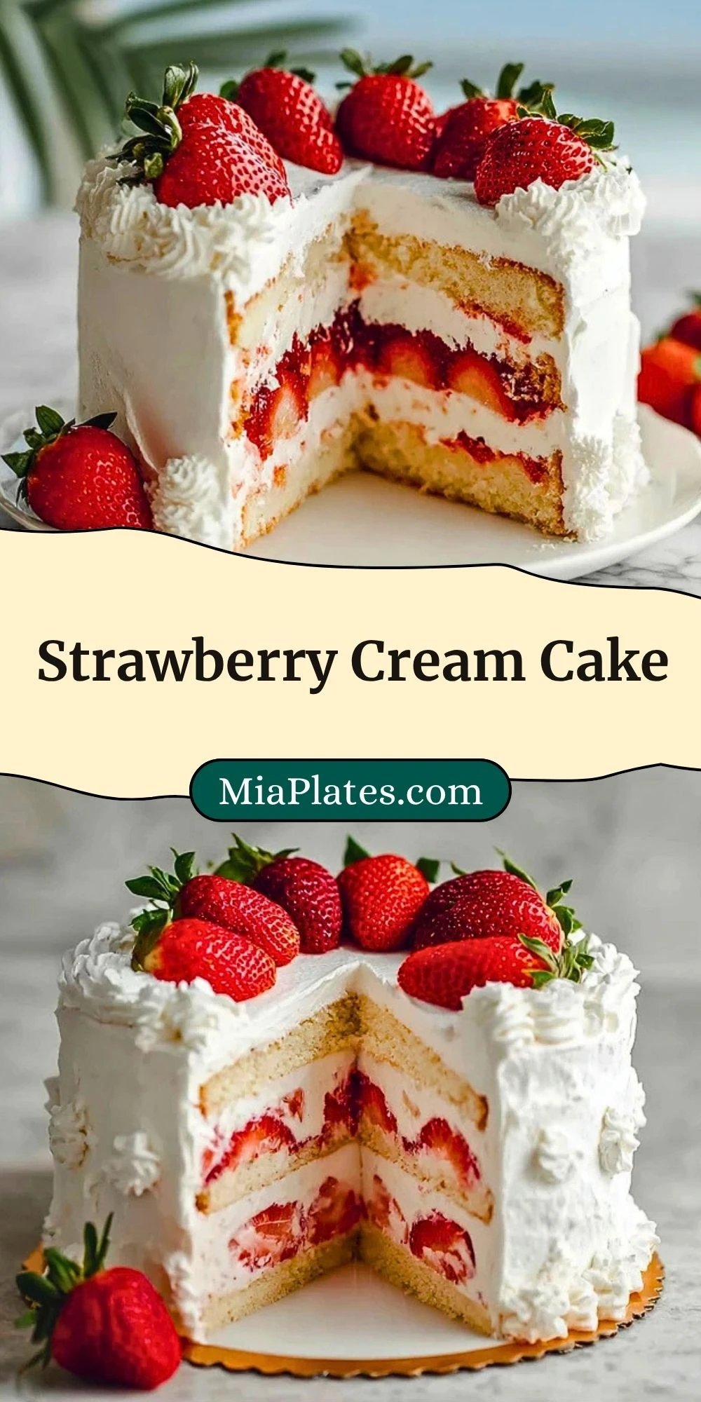 Strawberry Cream Cake (3)