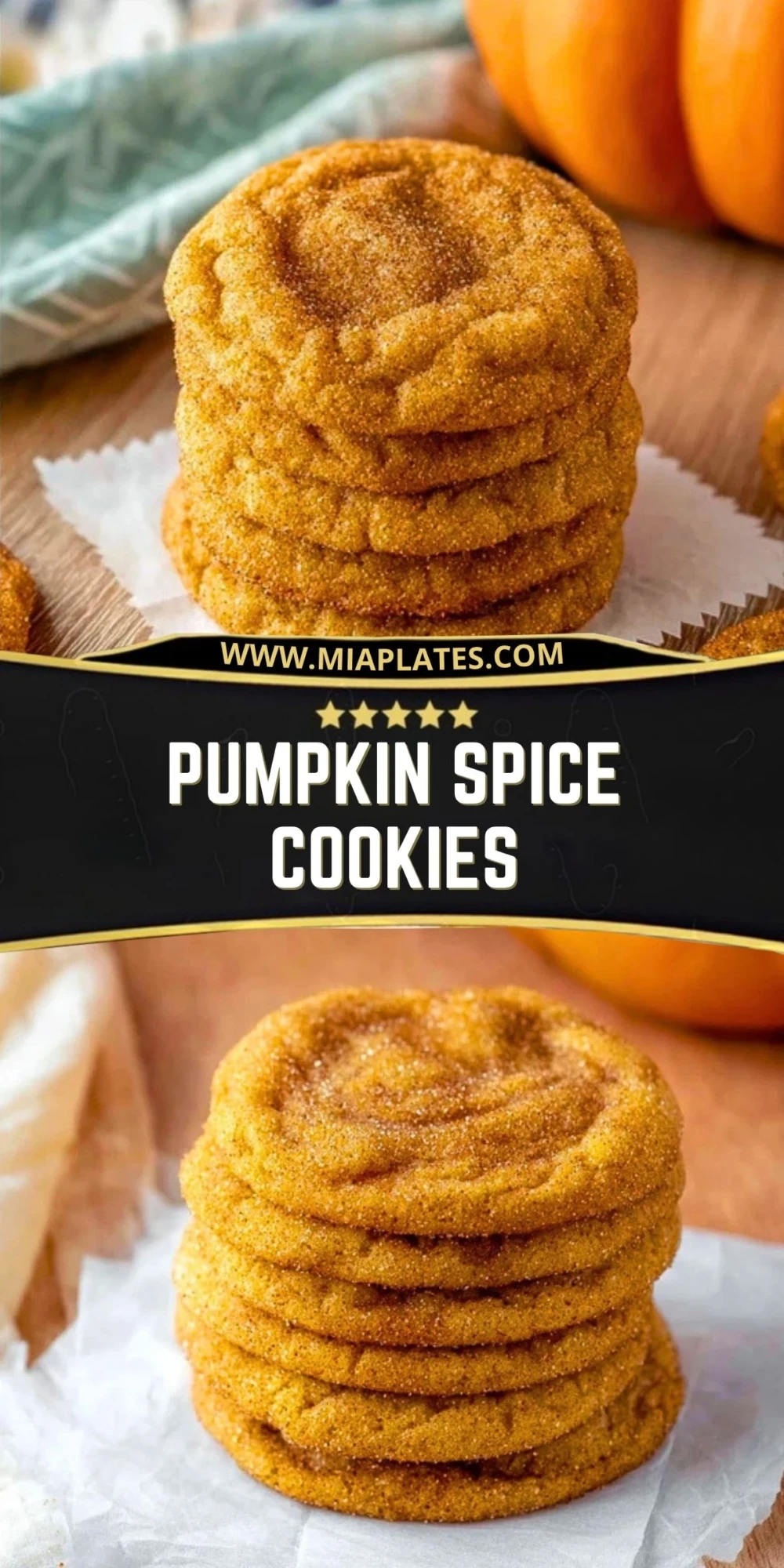 Pumpkin Spice Cookies (2)