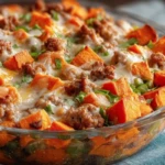 Sweet Potato and Sausage Casserole