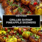 Grilled Shrimp Pineapple Skewers (2)