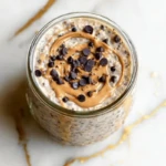 High Protein Cookie Dough Overnight Oats