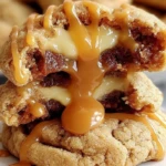 Caramel Cheesecake Cookies