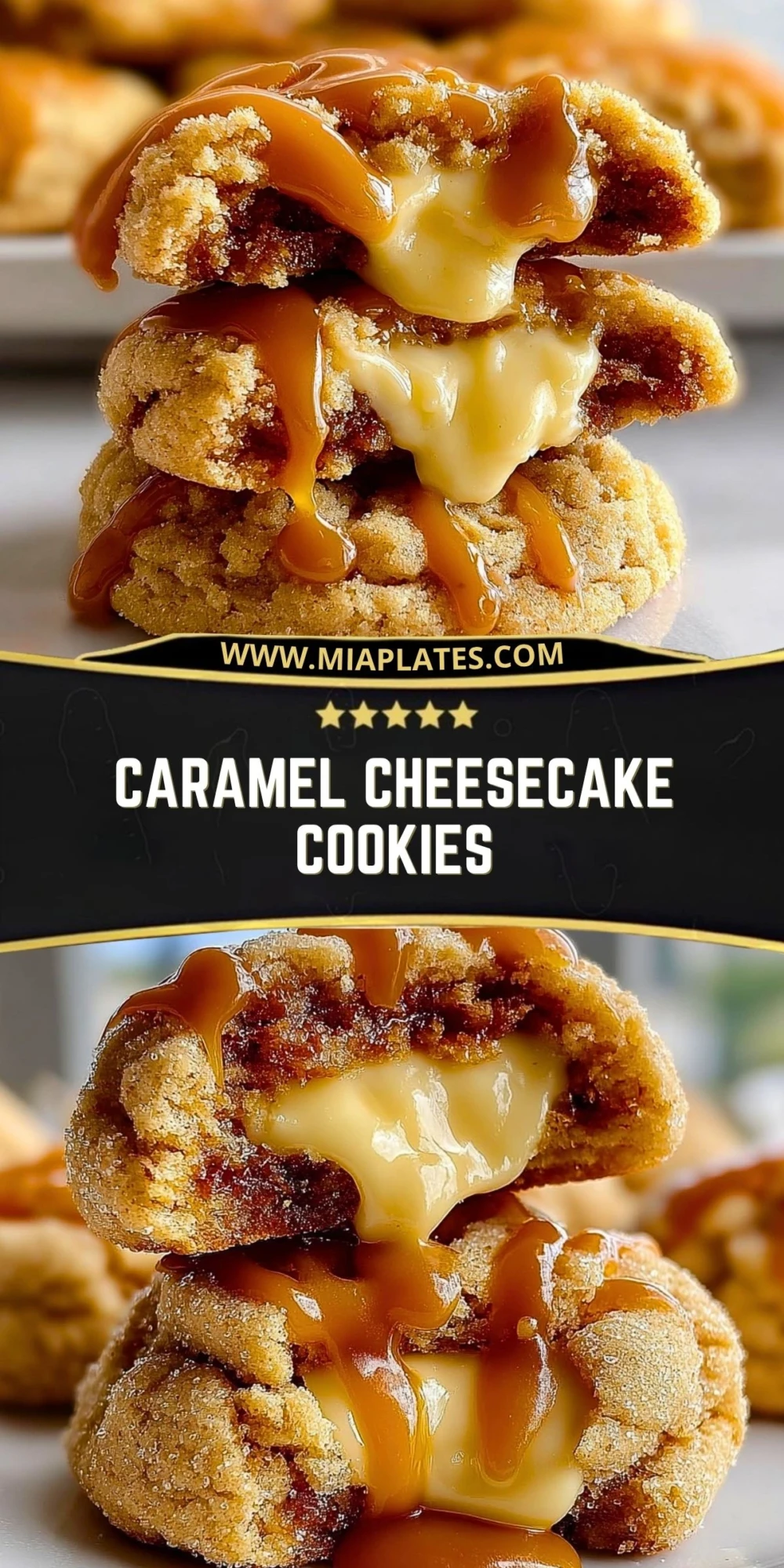 Caramel Cheesecake Cookies (2)