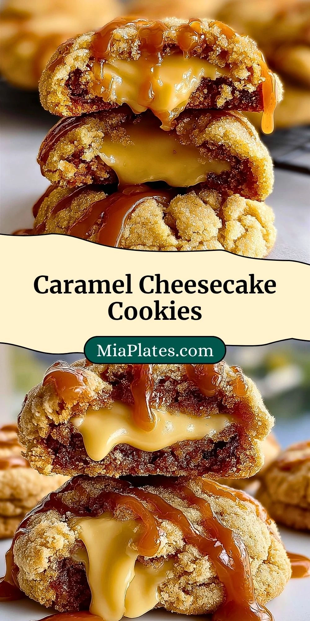 Caramel Cheesecake Cookies (3)