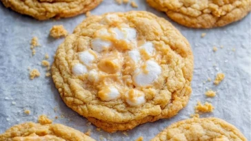 Soft and Chewy Fluffernutter Cookies