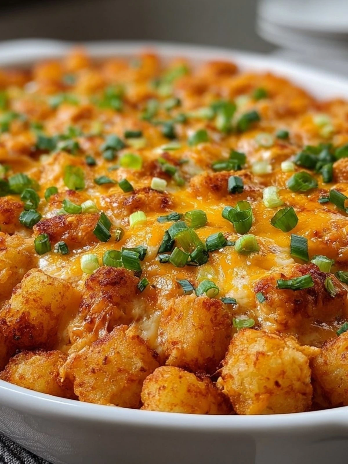 Buffalo Chicken Tater Tot Casserole (1)