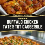 Buffalo Chicken Tater Tot Casserole (3)