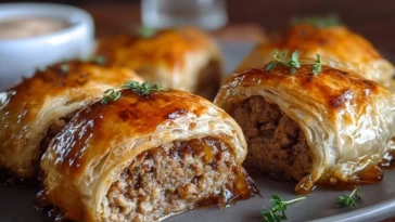 Irresistible French Onion Sausage Rolls (2)